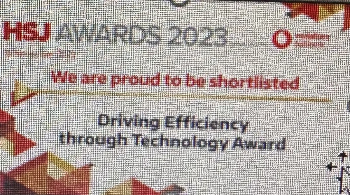 Absolutely thrilled to announce that our amazing @dgftpaedsvw has been shortlisted in the driving efficiency through technology category at the #hsjawards So proud to be helping to lead this team! @DudleyGroupNHS @HSJ_Awards @DudleyGroupCEO @BabarElahi4 @matronjack