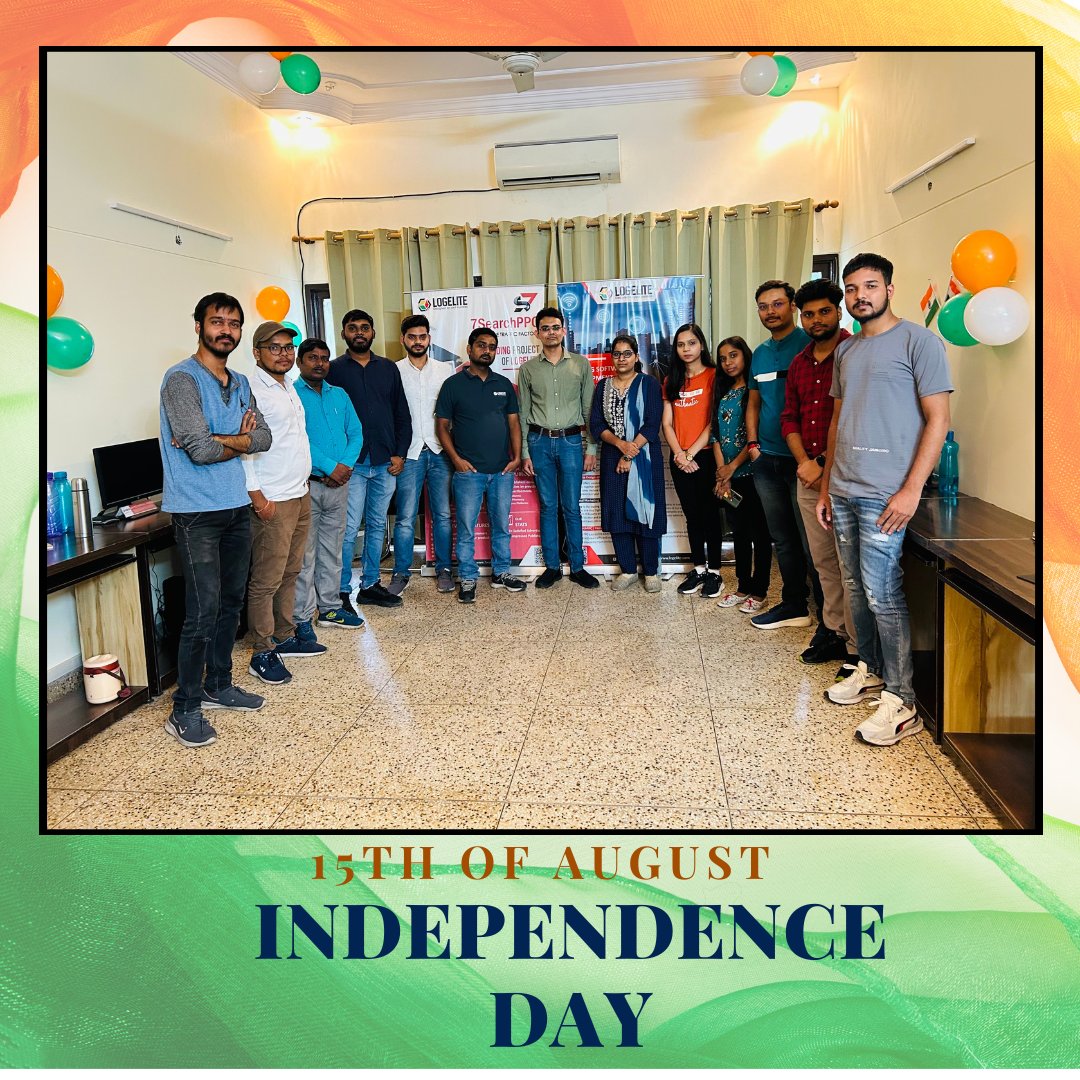 LimitedLogelite's tweet photo. United we stand, celebrating freedom hand in hand. 𝐇𝐚𝐩𝐩𝐲 𝐈𝐧𝐝𝐞𝐩𝐞𝐧𝐝𝐞𝐧𝐜𝐞 𝐃𝐚𝐲!
Visit us at: https://t.co/m3c0ke9D4L
#logelite
#HappyIndependenceDay #15thaugust #india #Lucknow #clebrating #office https://t.co/91Wr7QyCW4