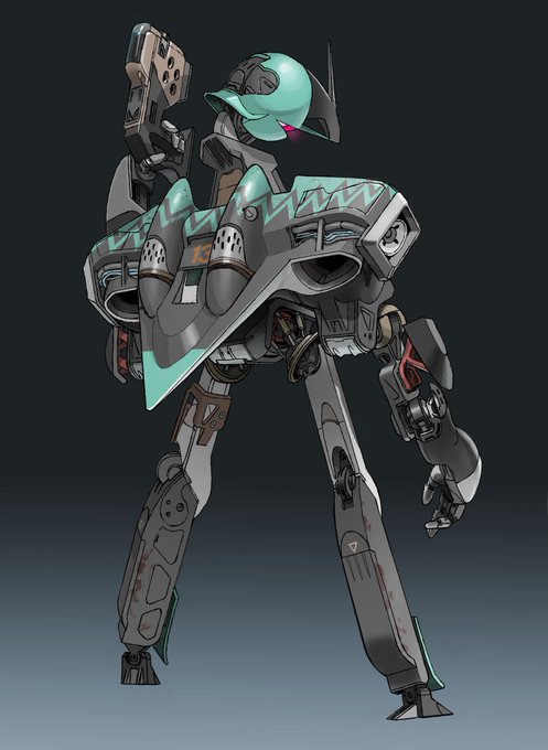 「gun humanoid robot」 illustration images(Latest)