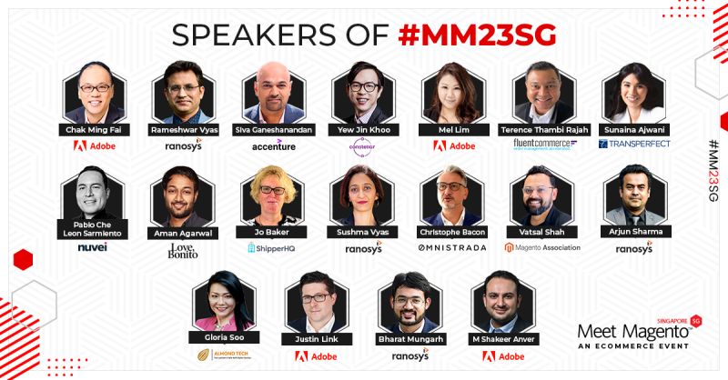 MeetMagentoSG's tweet photo. We are happy as we bring in seasoned eCommerce decision-makers, industry trailblazers, ambitious merchants, &amp; partners from around the globe for the 6th edition of @AdobeCommerce's premier eCommerce event in SG - #MM23SG 

Register here: https://t.co/gDho0fqvf0

#SingaporeEvents https://t.co/m2at57WDRA