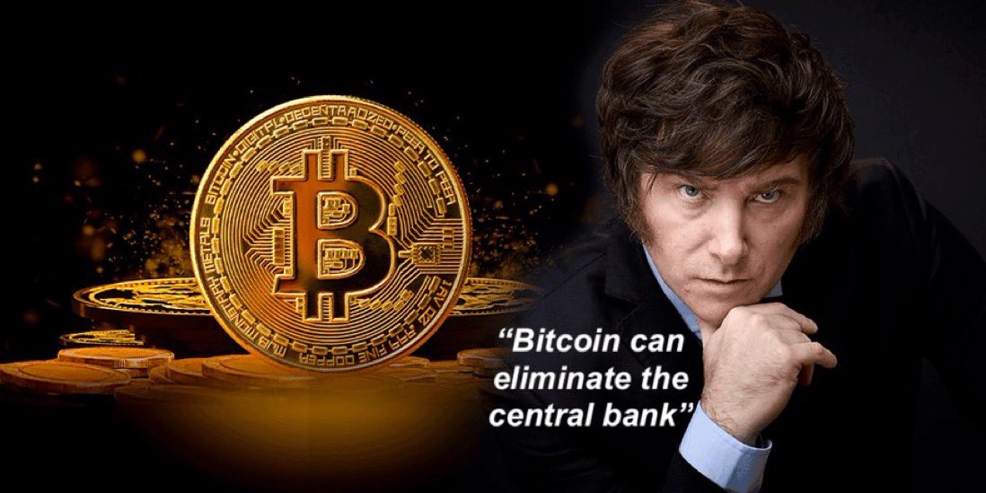 🇦🇷 ‼️#Bitcoin can eliminate the central bank - Argentina’s leading Presidential candidate, Javier Milei