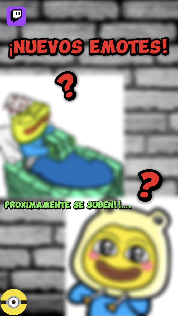 Fotzaa's tweet photo. NUEVOS EMOTES PARA mi CANAL de #twitch Qué les parecen puro Yiyi #fyp https://t.co/t2ptkPHxN0