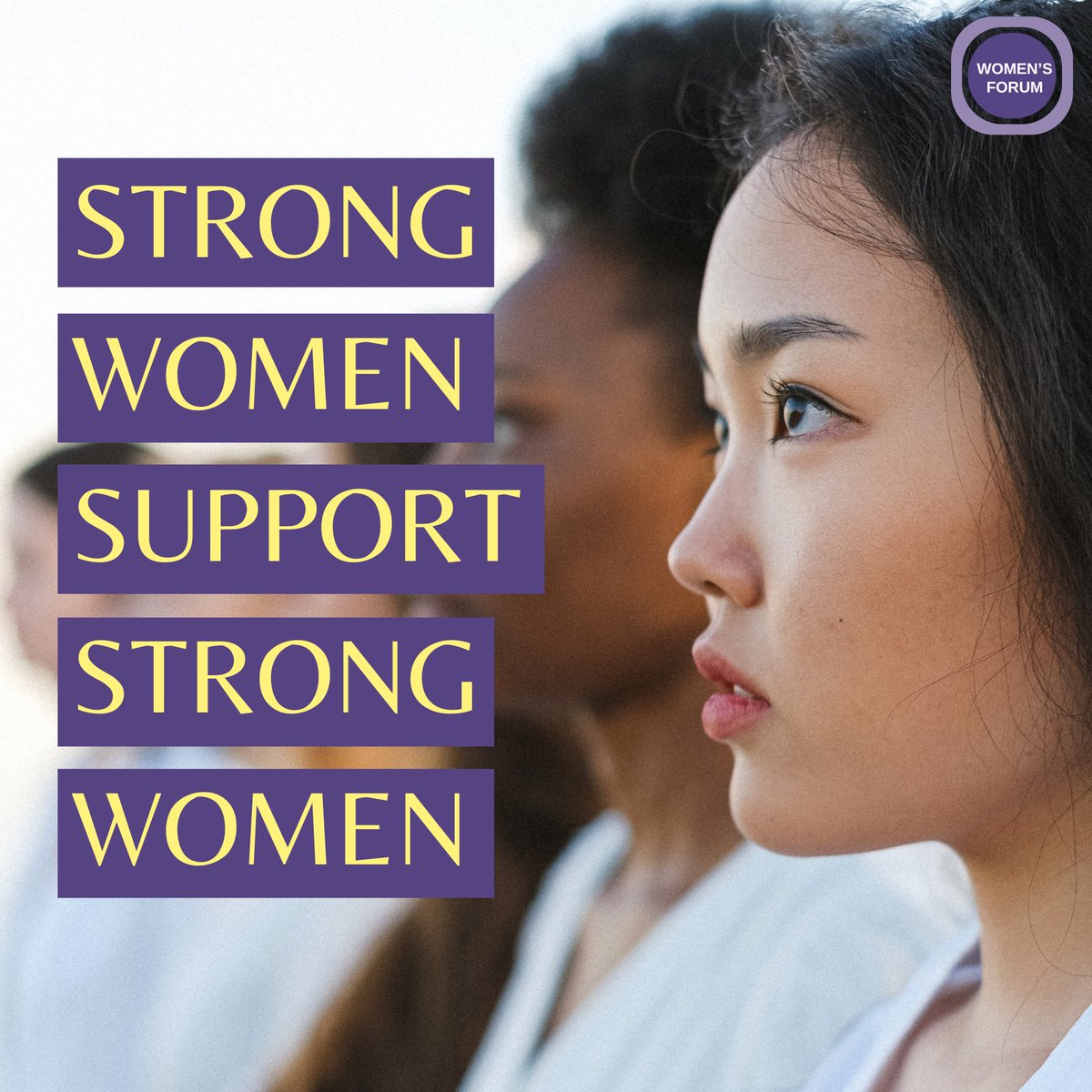 Strong women support strong women. Do you agree? 👏💪