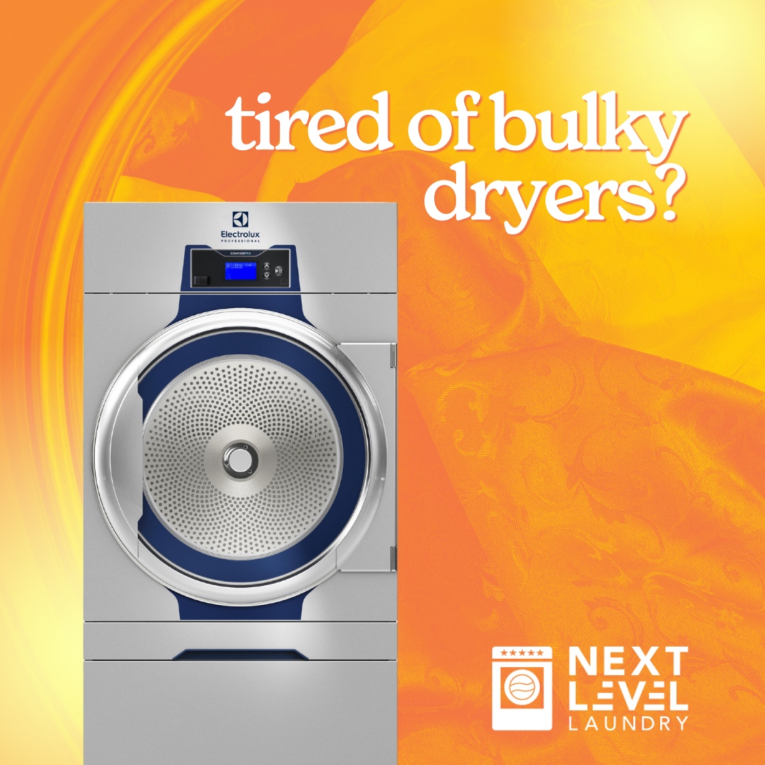 Say hello to the game-changer: the Electrolux Professional DE-645 Dryer! Seamlessly designed to fit through a standard 32” door, it's time to upgrade your laundry experience with convenience, style, and #NextLevelLaundry innovation.

💡Learn more: laundrylux.com/blog/electrolu…