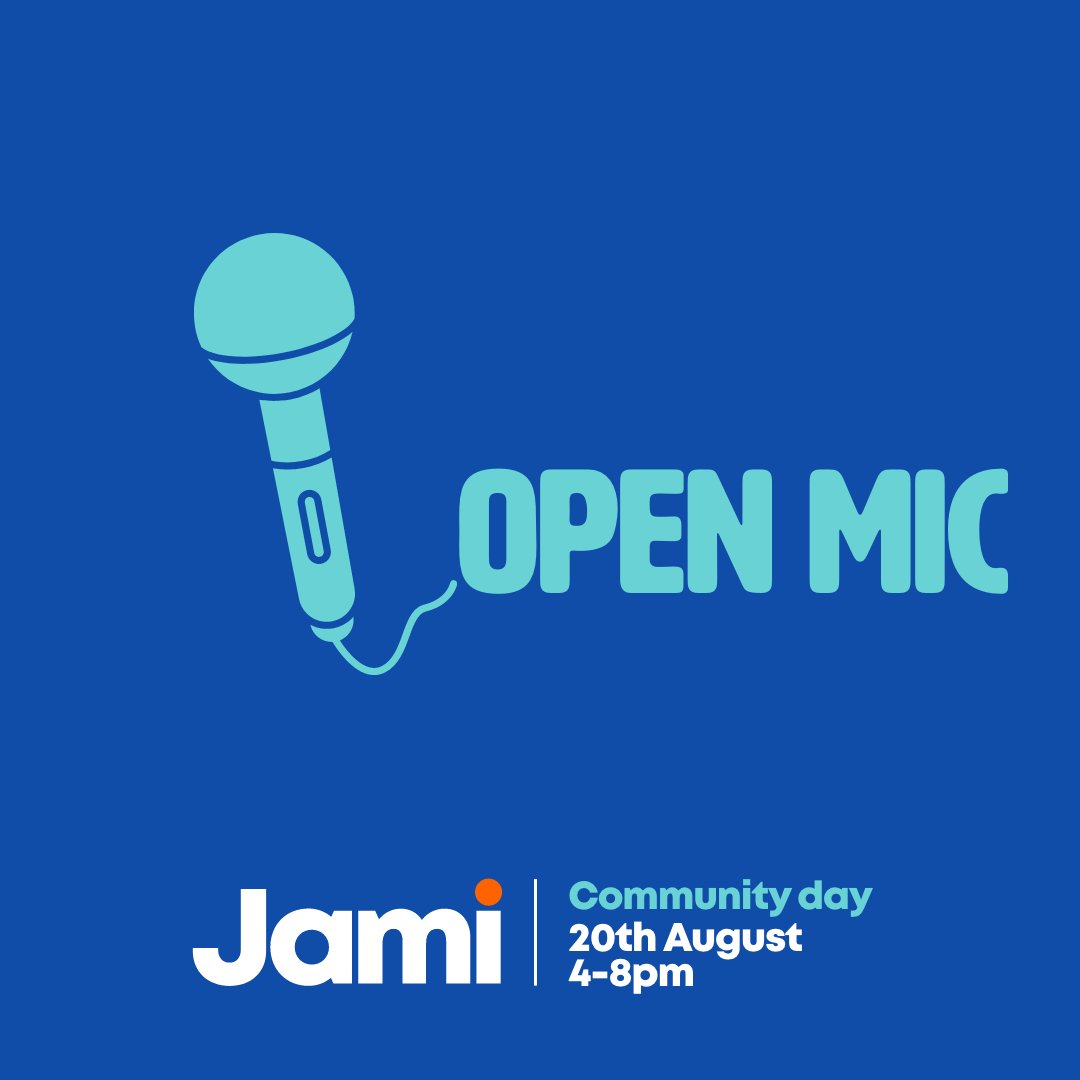 🎤// Our Open Mic night is returning! There will 10 Open Mic slots available, of up to 5 mins each, where anyone can present a short ‘performance’. 📆 20th August ⏰ 6.30pm-8pm 📍 Head Room Visit here to book your slot: jamiuk.org/our-events/ope…