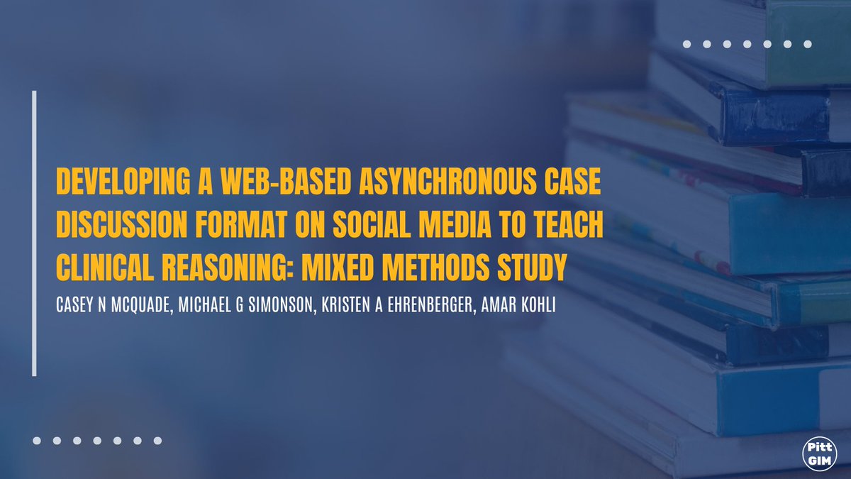 Pitt General Internal Medicine tweet media