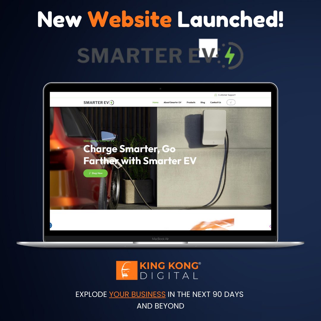 See The New Website we have designed for Smarter EV. smarter-ev.com