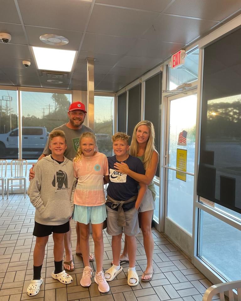 The Tradition continues @WaffleHouse 1st day breakfast was a success. Happy to be back in school!