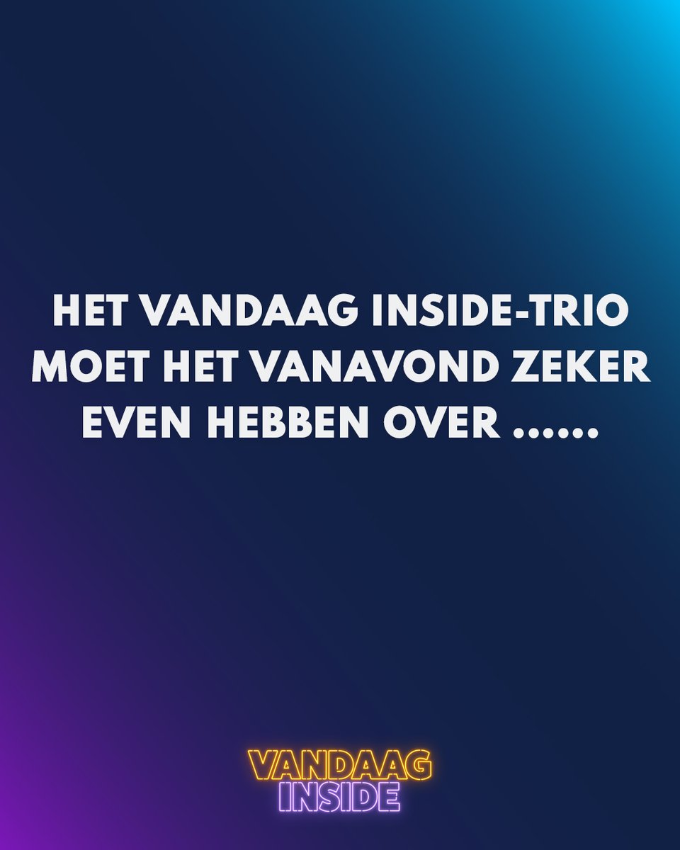 Vandaag Inside tweet media