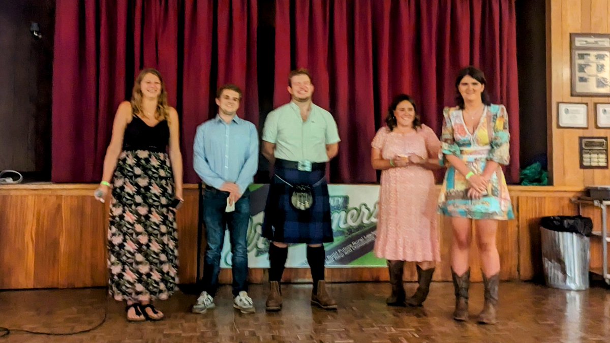 On Saturday night at the ambassadors banquet, the delegates gave a presentation on what they have done well in Canada. Although Julie and Ashley had to leave early, they were still able to be part of the presentation by video.