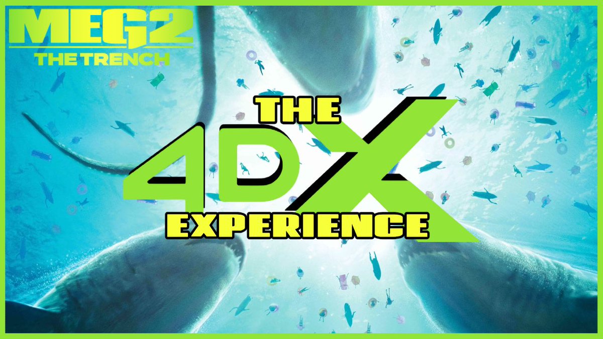 NEW VIDEO
youtu.be/ynEIPWzf458

#meg2 #4dx #themeg #meg2thetrench #4dxexperience #review #movie #film #shark #benwheatley #jasonstatham #jingwu #pagekennedy #cliffcurtis #shuyasophiacai #siennaguillory #skylersamuels #action #thriller #youtube #the4dxguy #theupsidedan