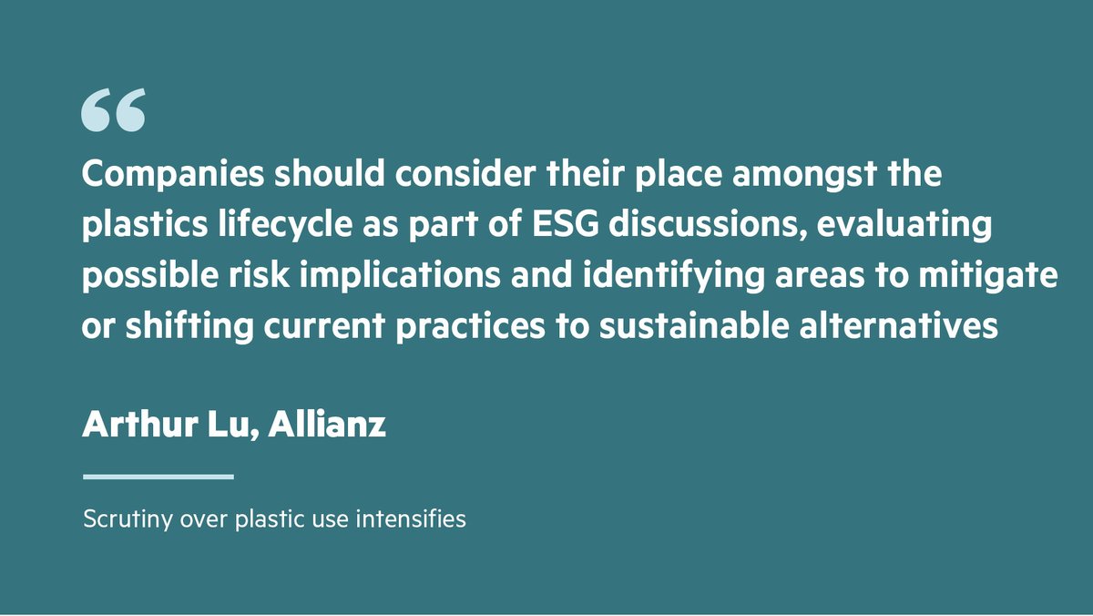 Sustainable Views (@sustainviews) on Twitter photo From pollution concerns to supply chain due diligence and litigation risks, liabilities linked to the use of plastics and its chemical components should alert companies and investors.
on.ft.com/3QDvfSG
<a href="/OECD/">OECD ➡️ Better Policies for Better Lives</a> <a href="/EU_ECHA/">European Chemicals Agency - ECHA 🇪🇺</a> <a href="/UN/">United Nations</a> <a href="/EIA_News/">Environmental Investigation Agency</a> From pollution concerns to supply chain due diligence and litigation risks, liabilities linked to the use of plastics and its chemical components should alert companies and investors.
on.ft.com/3QDvfSG
<a href="/OECD/">OECD ➡️ Better Policies for Better Lives</a> <a href="/EU_ECHA/">European Chemicals Agency - ECHA 🇪🇺</a> <a href="/UN/">United Nations</a> <a href="/EIA_News/">Environmental Investigation Agency</a>