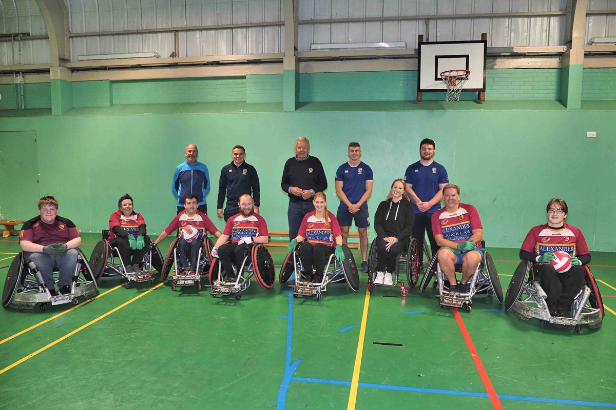 FyldeRugbyFdn's tweet photo. 🏉 Ready to embrace a new challenge?
Head to AKS, Lytham Sports Hall for an action-packed session of Wheelchair Rugby.
⏰ Every Monday, 6:30 PM - 8:00 PM.
Join us for some Monday fun and fitness!
Send us a message for more info. 🤩 #wheelchairrugby #FRCF #rugbyforall" https://t.co/rnAG3wS6fM