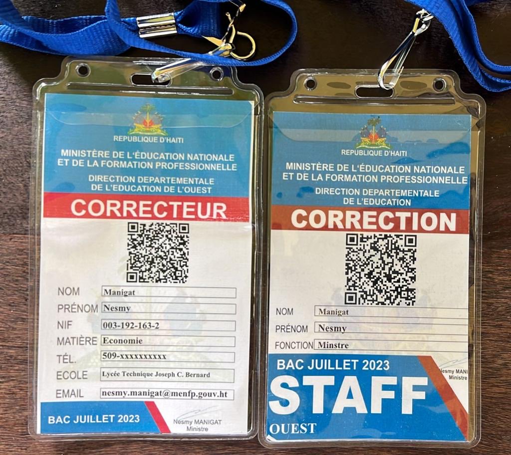 Bon semèn travay pou tout korètè e lòt pèsonèl ankadreman ak sipèvizyon Egzamen Leta yo. #Ayiti konte sou pwofesyonalis nou pou bon jan rezilta pare avan 11 septanm 2023. #LekòlPaKaTann