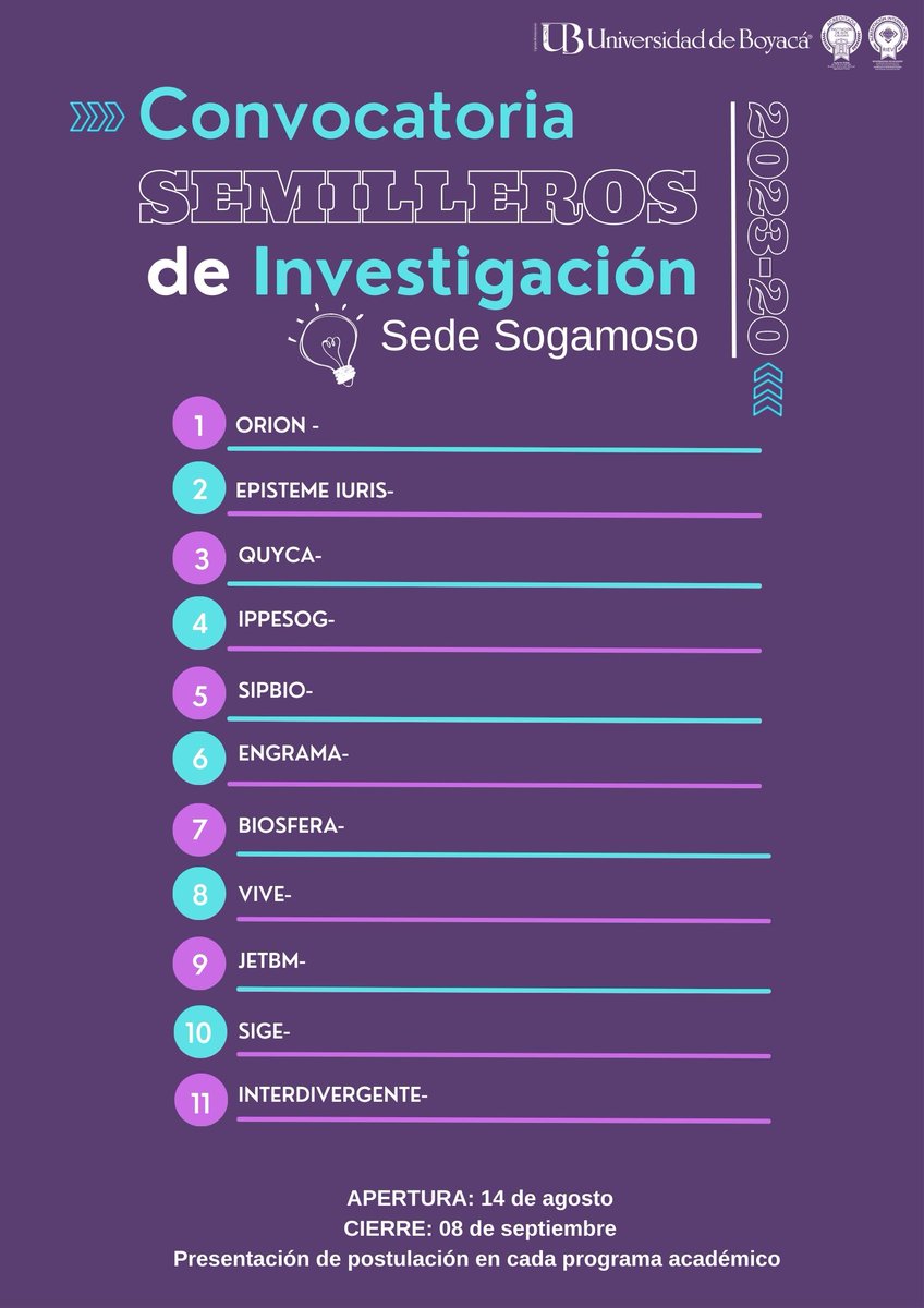 Sede Sogamoso - Universidad de Boyacá (@SogamosoDe) / Posts / X
