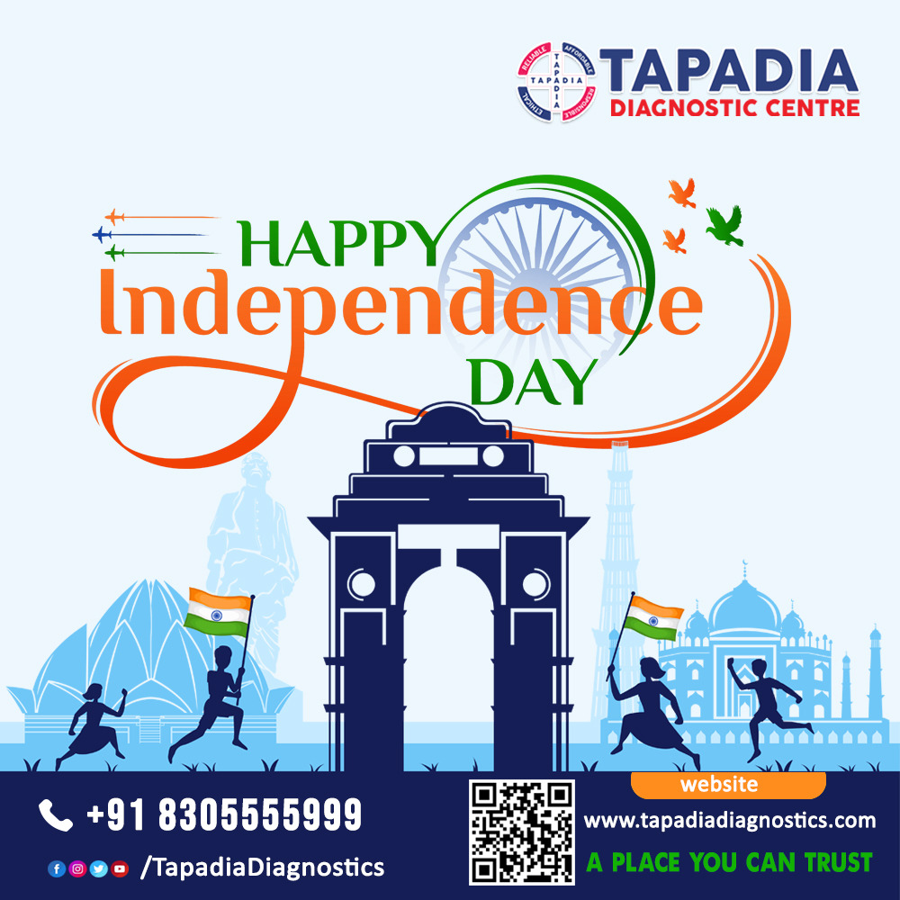TapadiaDC's tweet photo. Let's work on the nation building by helping one another and celebrate this #IndependenceDay by making India more prosperous than ever.

#TapadiaDiagnosticCentre #Hyderabad https://t.co/bqvImBsDaH