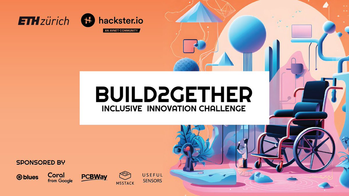 Strategic Organization Design group (@sod_unit) on Twitter photo Our great colleagues at <a href="/ETH_en/">ETH Zurich</a> are organizing a very cool innovation contest on hackster.io on assistive technologies. Any motivated students out there, who want to compete? First-place wins $10K USD!
Register here: hackster.io/contests/build Our great colleagues at <a href="/ETH_en/">ETH Zurich</a> are organizing a very cool innovation contest on hackster.io on assistive technologies. Any motivated students out there, who want to compete? First-place wins $10K USD!
Register here: hackster.io/contests/build