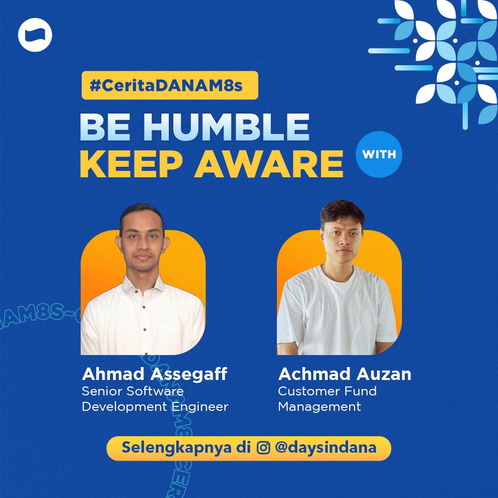 danawallet's tweet photo. Humble gak selamanya menandakan kalau kamu itu rendah diri, malahan bisa berarti kamu tau kekuatan yang dimiliki, tapi tidak merasa harus memamerkannya. Seperti yang dilakukan DANAM8s kita yang menerapkan konsep humble di dunia kerja : https://t.co/u37AT5CdQS. #BukanDompetBiasa https://t.co/TB21LXrSAs