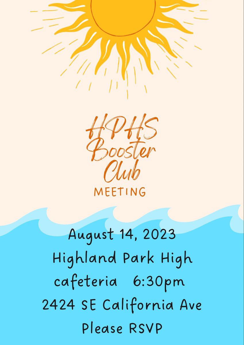 Booster Club meeting today! Hope to see you there! Please DM or respond in comments for RSVP. Thank you!
#ItsGreatToBeAScot ❤💚💯