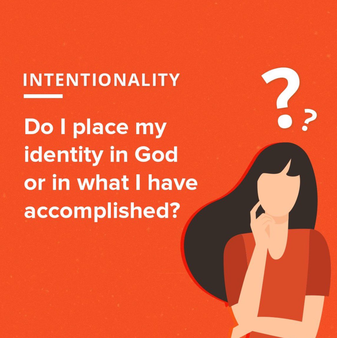 SentVentures's tweet image. Monday check-in. 

Ask yourself ⬇️

Do I place my identity in God or in what I have accomplished?
Am I setting aside time in my week for leisure that restores me?
What resources do I have that can be given away?
Where am I resisting God’s will in my venture, if at all? 

#SENT