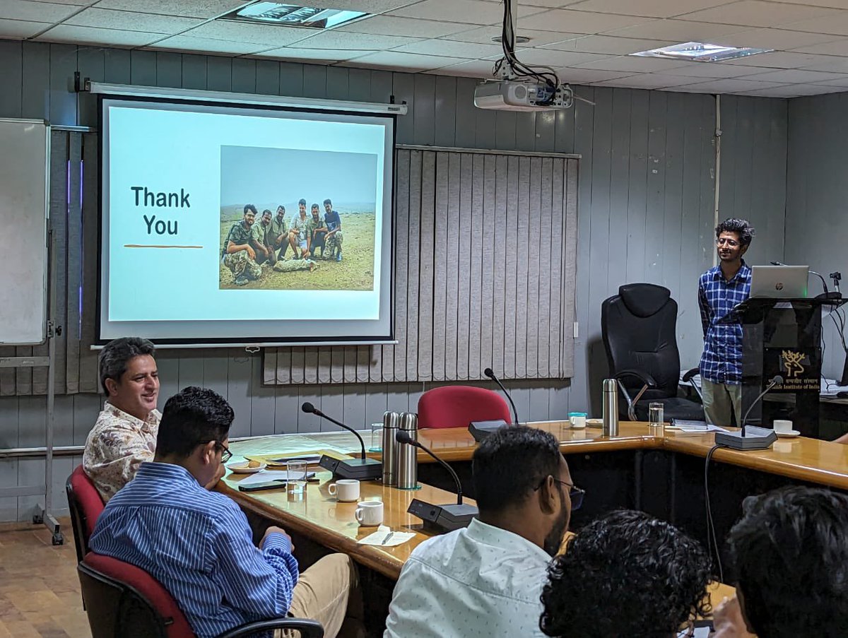 shaheerkhan's tweet photo. Happy to share that I gave my pre-thesis presentation @wii_india on the very next day of #InternationalWolfDay 
One step closer to the phd submission. https://t.co/uHnTj8u5da