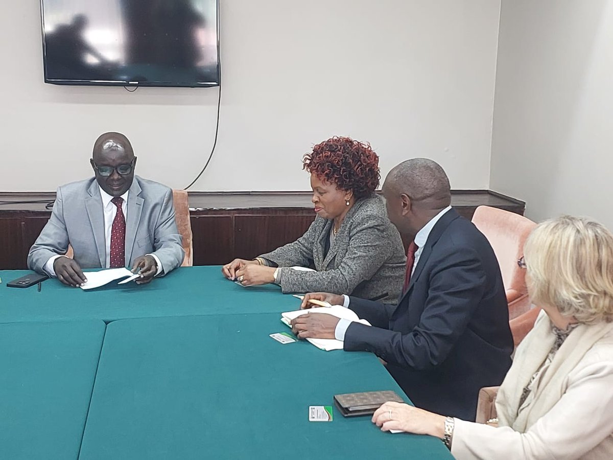 Prof Sam Kariuki, BVM, MSc, PhD, DSc (Hons, LSTM) (@eadirectordndi) on Twitter photo It was an honour meeting Governor Hon. <a href="/SimonKachapinK/">Simon Kachapin</a> & <a href="/WPCGovernment/">County Government of West Pokot</a> health team with my colleagues <a href="/joelletanguy/">Joelle Tanguy</a>, @DelaliAttipoe & outgoing E.A. Director <a href="/moniquewasunna/">Dr Monique Wasunna, MBChB, MSc, PhD, DTM&H</a>.
We look forward to strengthening partnerships to improve the lives of neglected patients. #beatNTDs It was an honour meeting Governor Hon. <a href="/SimonKachapinK/">Simon Kachapin</a> & <a href="/WPCGovernment/">County Government of West Pokot</a> health team with my colleagues <a href="/joelletanguy/">Joelle Tanguy</a>, @DelaliAttipoe & outgoing E.A. Director <a href="/moniquewasunna/">Dr Monique Wasunna, MBChB, MSc, PhD, DTM&H</a>.
We look forward to strengthening partnerships to improve the lives of neglected patients. #beatNTDs