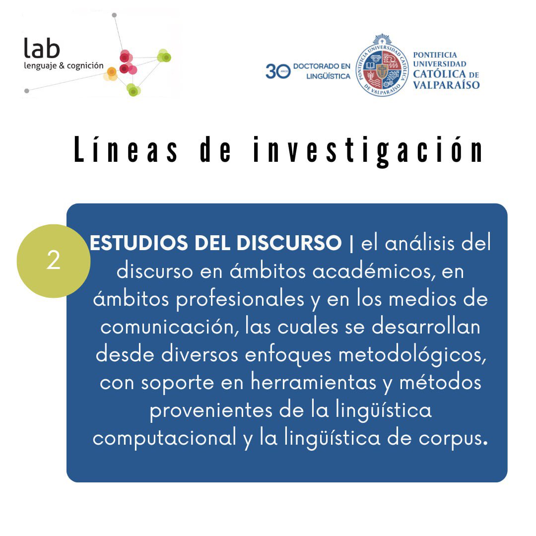 ⭕️ Revisa nuestro proyecto educativo y conoce los objetivos de nuestro programa y más. 
🚨 El período de postulación cierra el 1 de noviembre.
🔸 Dudas y consultas 📩postgradoling@pucv.cl
ℹ️ ilcl.ucv.cl/postgrados/doc…

#linguistica #psicolinguistica #linguisticadecorpus #discurso