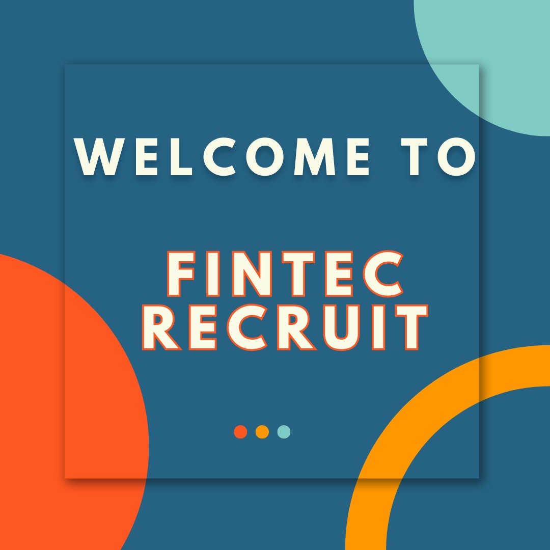 We recruit candidates for the Engineering, Energy, Fintech, Finance, Technical, and Life Sciences sectors. These can be Permanent, Contract or Temporary roles

Contact us directly or at fintecrecruit.co.uk

#recruitment #jobhiring #Engineering #Finance