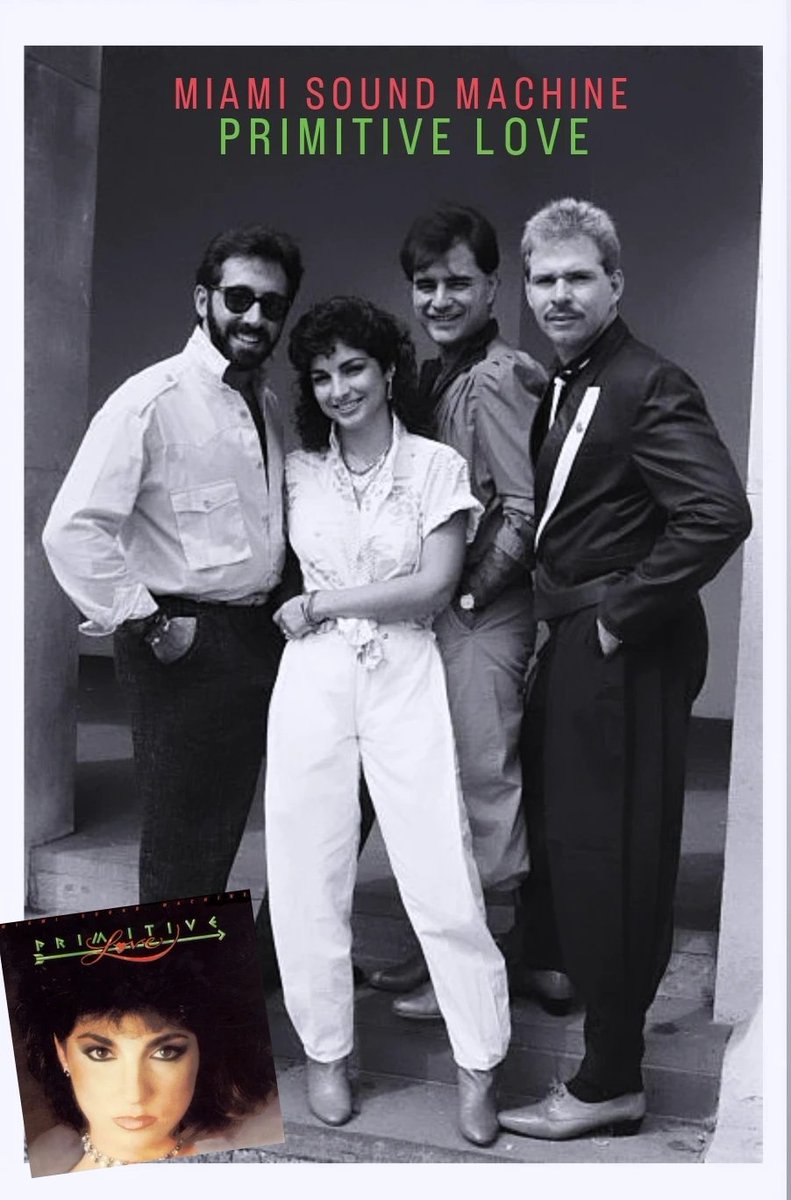 MoraesGilliardi's tweet image. Primitive Love celebrates its 38th anniversary. Celebrate to classics: Conga, Bad Boy, Words Get In The Way and Falling In Love (Uh-Oh).
#MiamiSoundMachine #PrimitiveLove 
08/13/1985  💘  08/13/2023