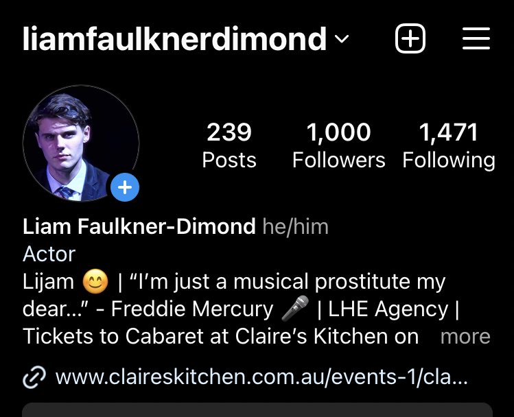 LijamTTV's tweet photo. Thanks for 1000 on insta gamers! Love all my mates atm and I’ll be back soon. A lot to catch up on. Very very very grateful ❤️ https://t.co/nZViUj7aXc