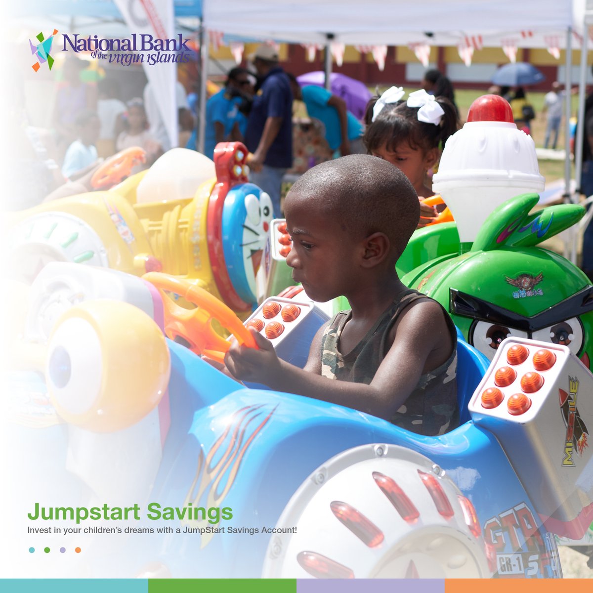 BankIslands's tweet photo. 🎁💸 Invest in your children’s dreams with a JumpStart Savings Account! 🌈🏦 A gift that provides valuable life lessons and a secure future. Let’s nurture a generation of financially savvy kids together! #NBVIJumpStartSavings #nbvi #KidsMoneyMatters #theofficialbankofparadise https://t.co/qMZu03pBiN