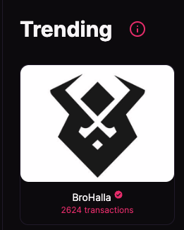 BroHallaNFT_old's tweet photo. 19 days in a row and counting...

Bropably nothing🥱 https://t.co/t9LpX0Hoiu