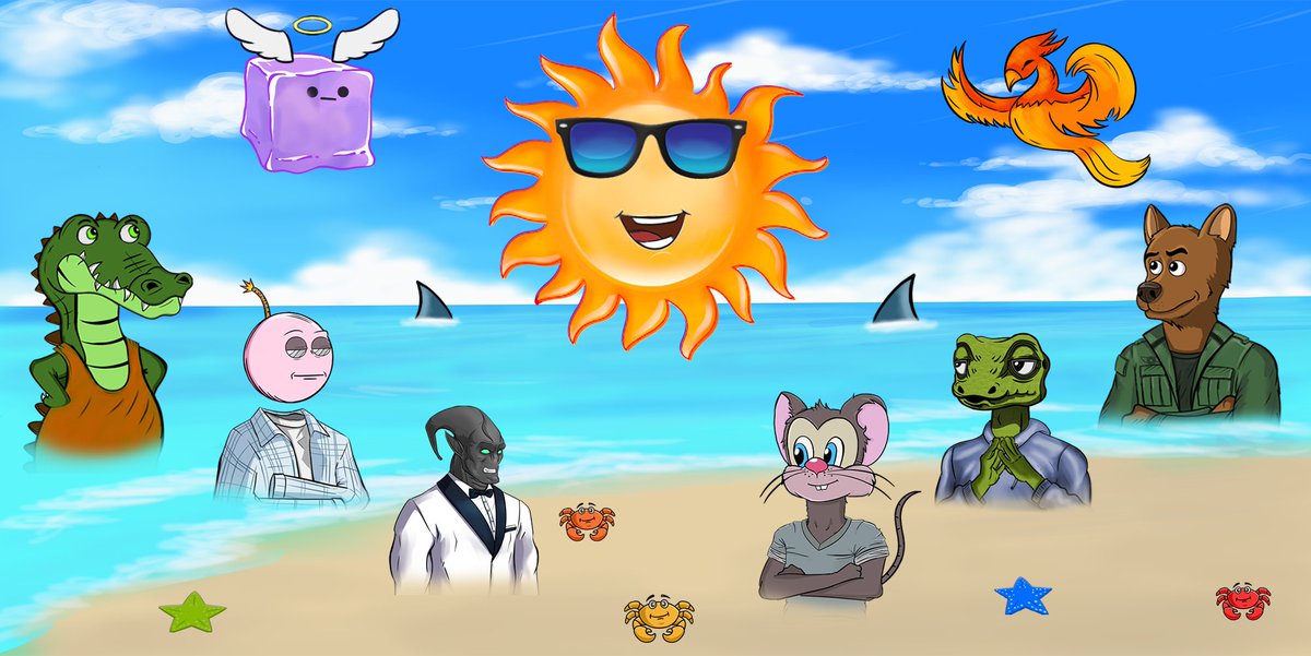 CardanoSuns's tweet photo. Discord is now public: https://t.co/5dRFDVcz4Q

Do you recognise any of our friends?
@The_Block_Group @BraveDogsNFT @Phoenix_Arena_ @CardanoCrocClub @BombersCNFT @WildOnesNFTs @DegeneratsCNFT @CLUBMARSLLC

More to be revealed on discord,soon 💛

Cardano is united again, and united we will bring good vibes back!

Welcome Suns ☀️

#CNFT #CNFTs #CNFTProject #cnftcommunity #Cardano #cardanonft $ADA #CardanoSuns