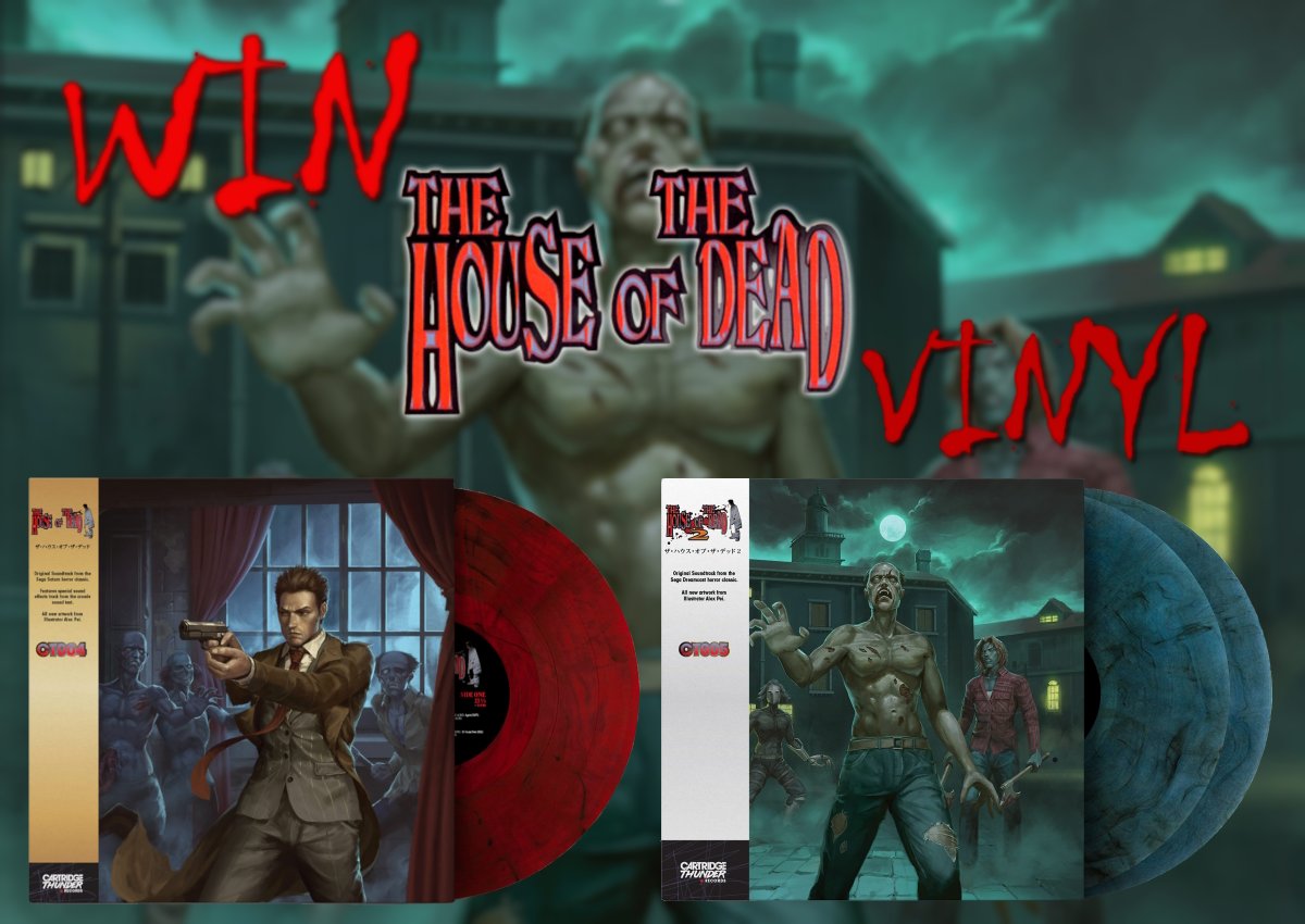 SegaShopEurope's tweet image. To celebrate the arrival of @CTRecordShop's vinyl in the SEGA Shop we are giving away The House of the Dead soundtrack LPs to one lucky winner!

To enter:
✅Follow SEGA Shop Europe on Twitter
✅Like + RT this tweet
🪦Bonus entry - comment below with your favourite SEGA soundtrack