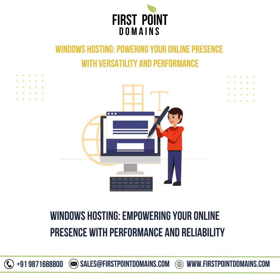 firstpointdom's tweet image. &quot;Empower your digital journey with Windows Hosting&apos;s seamless performance.&quot;
.
.
#webhosting #windowhosting #hosting #høsting #hostingprovider #hostingservices #hostingweb #hostingtips #domain #domains
#domainnames #domainname #inmydomaine #mydomain #domainforsale