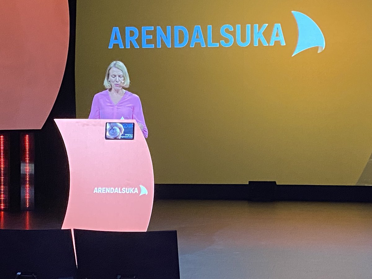 Happy to be back at @Arendalsuka for many interesting meetings, discussions and insights. My focus will be on energy, critical raw materials, and the food crisis and cooperation with the UN, with a global view. Looking forward to taking part in this unique democracy forum! 🇪🇺🤝🇳🇴