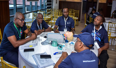 wfsaorg's tweet photo. Photos from a #SAFEPaediatricAnaesthesia course in Abuja, Nigeria back in July. The course trained 16 participants ⬇️
10 of these participants then went on to complete a half-day #SAFE #TrainingofTrainers course
Learn more about SAFE > https://t.co/WEM6cUIlxm
#WFSASAFE @SAFE_courses