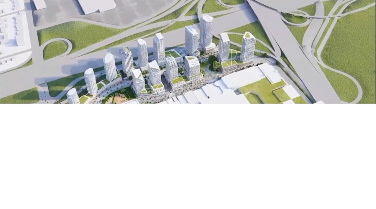Ward8Toronto's tweet photo. This plan makes sense. Put the parking for Yorkdale Mall underground and build condos at ground level.https://t.co/hyd1Fla5Em https://t.co/Th1wUenjAQ