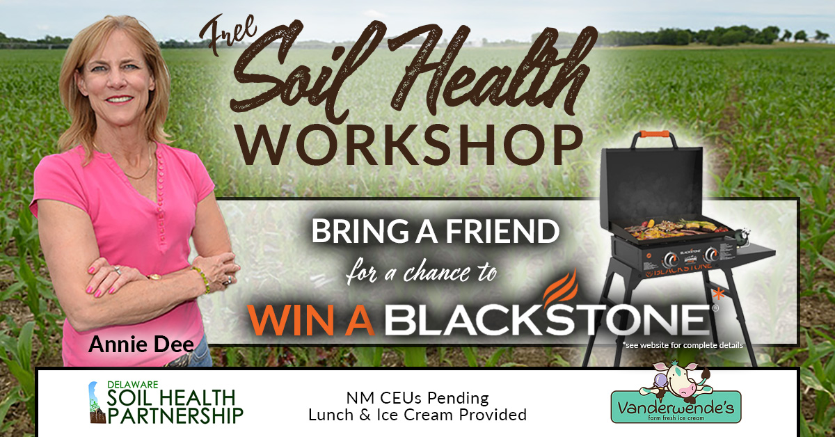🟢🟤 TWO DAYS AWAY 🟤🟢
Annie Dee will discuss how using #regenerative and #precision practices improves #soilhealth and operational efficiency. 
➡️sussexconservation.org/events/2023081…
#agriculture #Sustainability #conservation #regenerativeagriculture