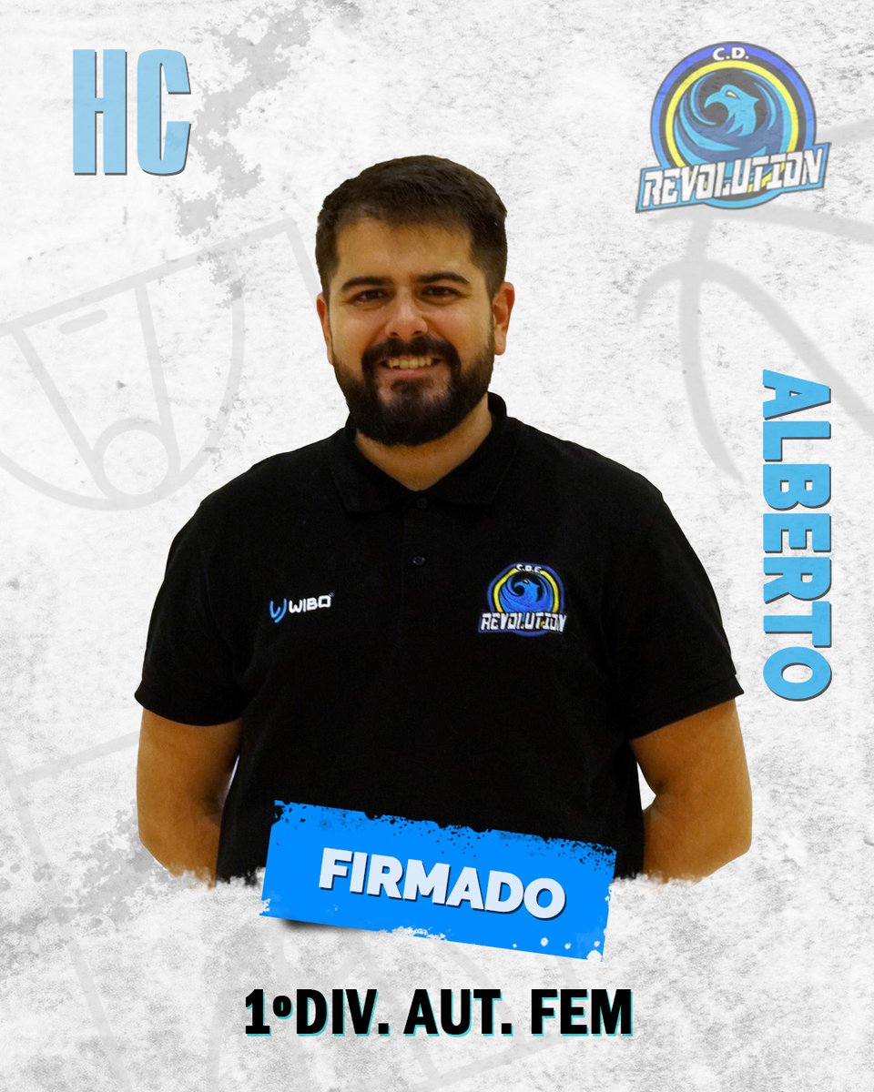 CDERevolution's tweet image. ¡Oficial! Alberto García Escudero será el nuevo entrenador del 1°Aut Fem la próxima temporada. Desde que llegó a la familia Revolution @Alber_garcia15 ha sido sinónimo de esfuerzo y buen humor, ¡A por todas coach! 💙💛