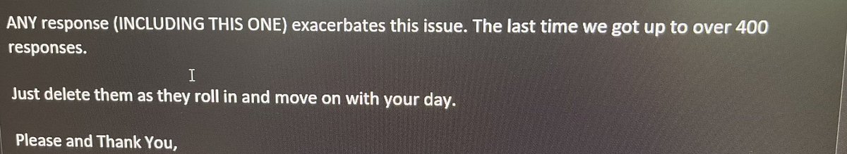 Jedai_Spade's tweet image. I like how this person called themselves out while adding to the problem. Let’s see if that number gets best today. #amitheproblem #donotreplyall