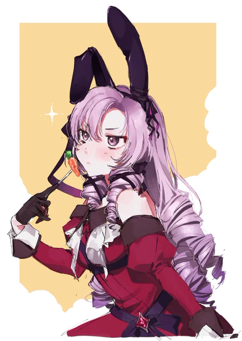 バニーの日のサロメ様の絵です