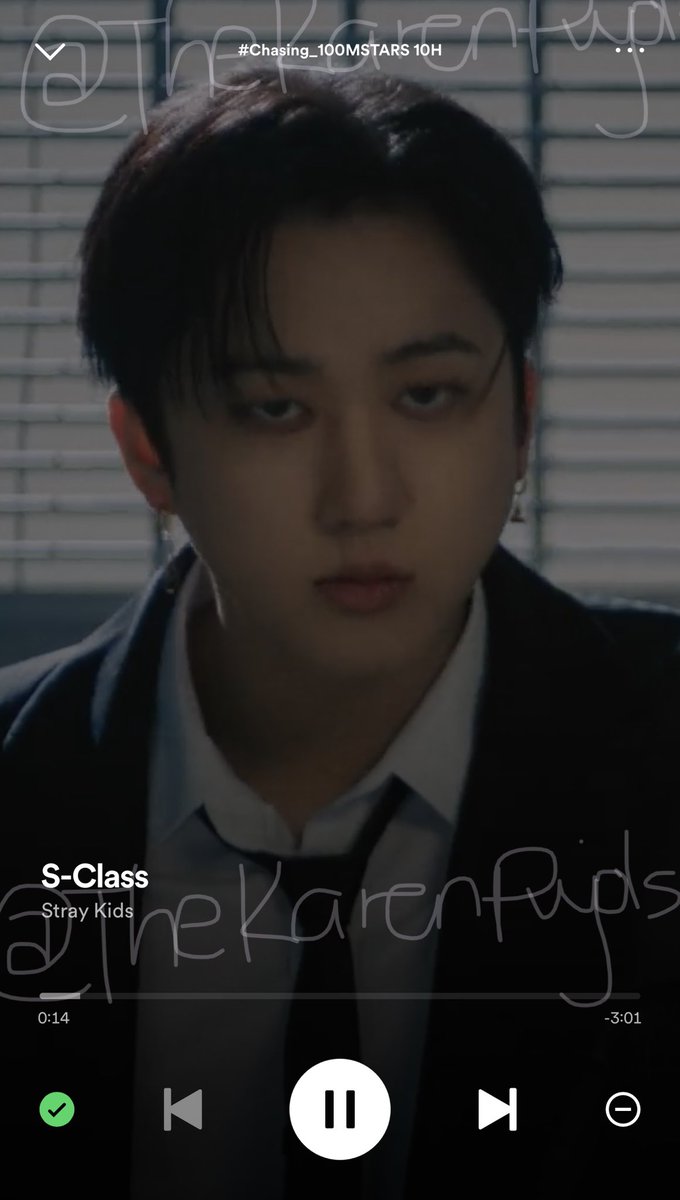 KarenSTAYs's tweet photo. I AM #Chasing_100MSTARS for #S_Class.
Listening to #StrayKids on Spotify 💚 &amp; Here is my favorite photo of Changbin for you ❤️ it’s from @The_FirstTake for CASE 143. #YouMakeStrayKidsStay 
#5_STAR 
#스트레이키즈 https://t.co/JJMr2wpQih
