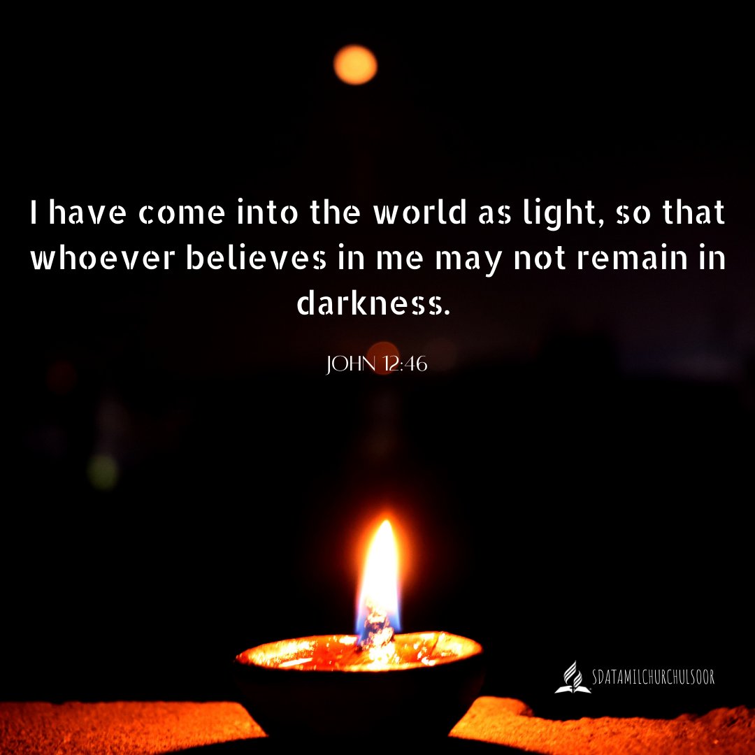 sdatamilchurch's tweet photo. Daily Devotion - Let the Light Shine - 14-Aug-2023 - John 12:47
#dailydevotion #bible #bibleverseoftheday #bibledevotionfortheday #light #iamthelight #lightoftheworld #darkness #victoryoverdarkness #victoryoversin #victoryoversatan
https://t.co/AqMHCPU3Cb https://t.co/UeCwPjO0yR