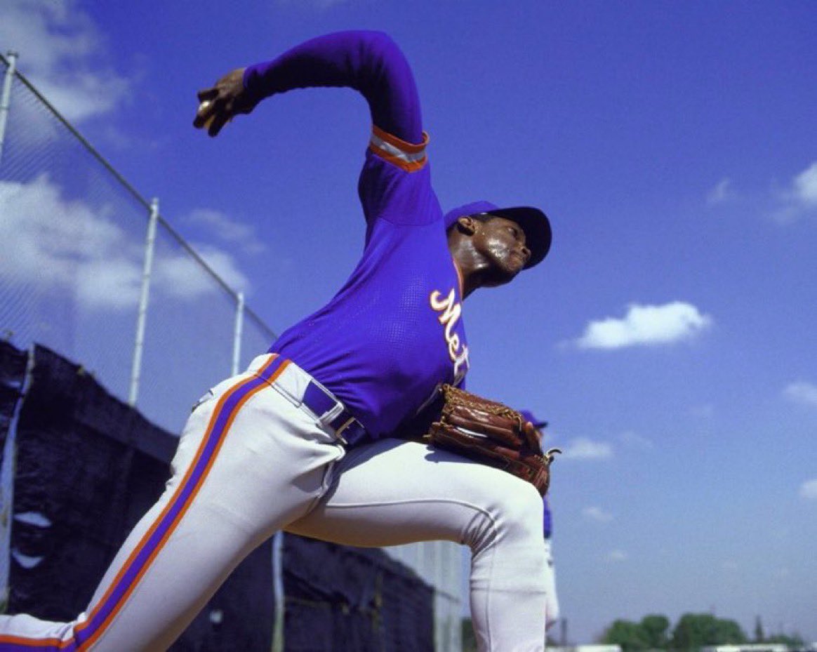 Young Dwight Gooden. The human arm was not intended to do this. But it’s how you go 24-4 with a 1.53 ERA.