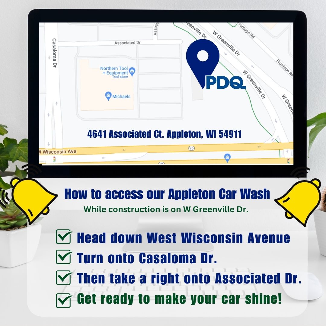 PDQCarWash's tweet photo. 🚧Attention, valued customers! 🚧

Despite the ongoing construction in the area, there's still a smooth way to access our fantastic car wash! 🫧

Simply take the alternate route shown in the photo, and you'll be enjoying our top-notch services in no time🚗 https://t.co/Z5LJxm2Dw8