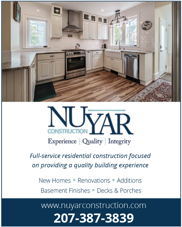 Contact #locallyowned NU-YAR Construction for your #home #renovations, #additions, #homeoffice, & improvements - 207.387.3839 or nuyarconstruction.com. #localbuilder #localcontractor #homeimprovement #mainebusiness #maine #kitchenrenovation #bathroomrenovation #keepitlocalmaine