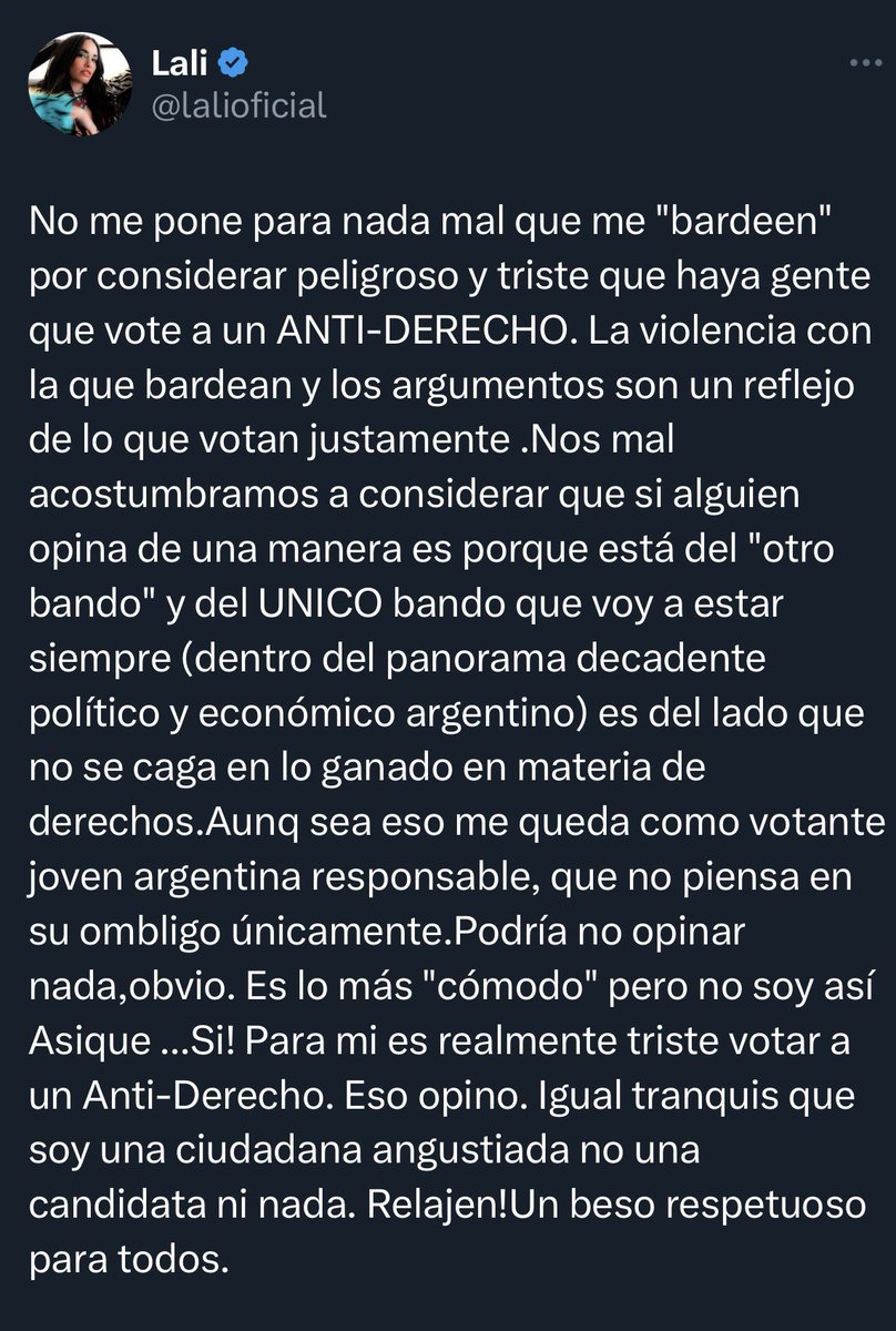 LHDA16's tweet photo. Hay que dejar de robar con el victimismo por lo menos 2 años https://t.co/DFL07RLaE2