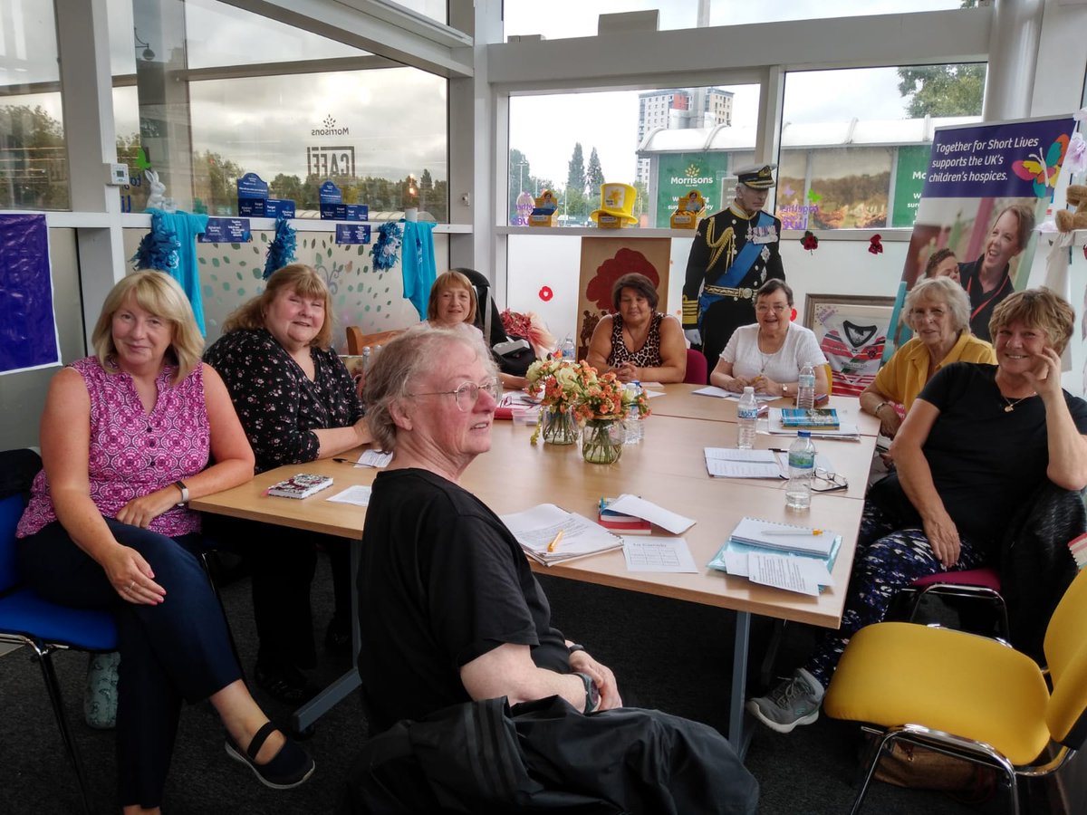 salfordu3a's tweet image. Here&apos;s our Spanish group at their last meeting at @Morrisons  community room before relocating in September to Eccles Gateway. They&apos;ll miss their royal visitor I guess!
salfordu3a.com/groups/languag…
#salford #u3a