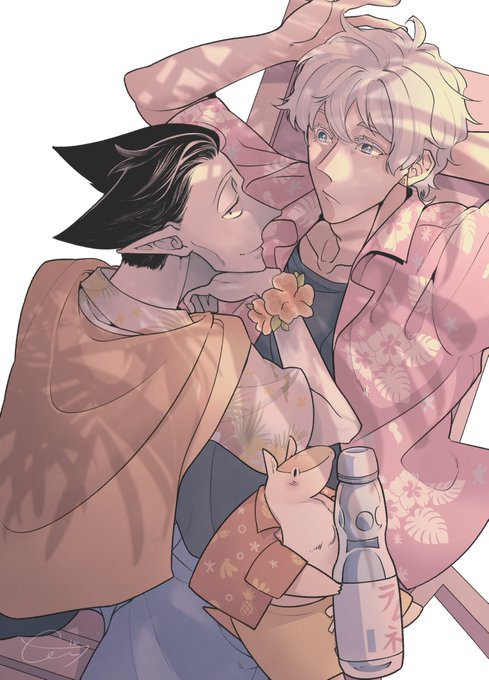 『Sammer』  ロナドラ / ついにアロハなロドを描きました!